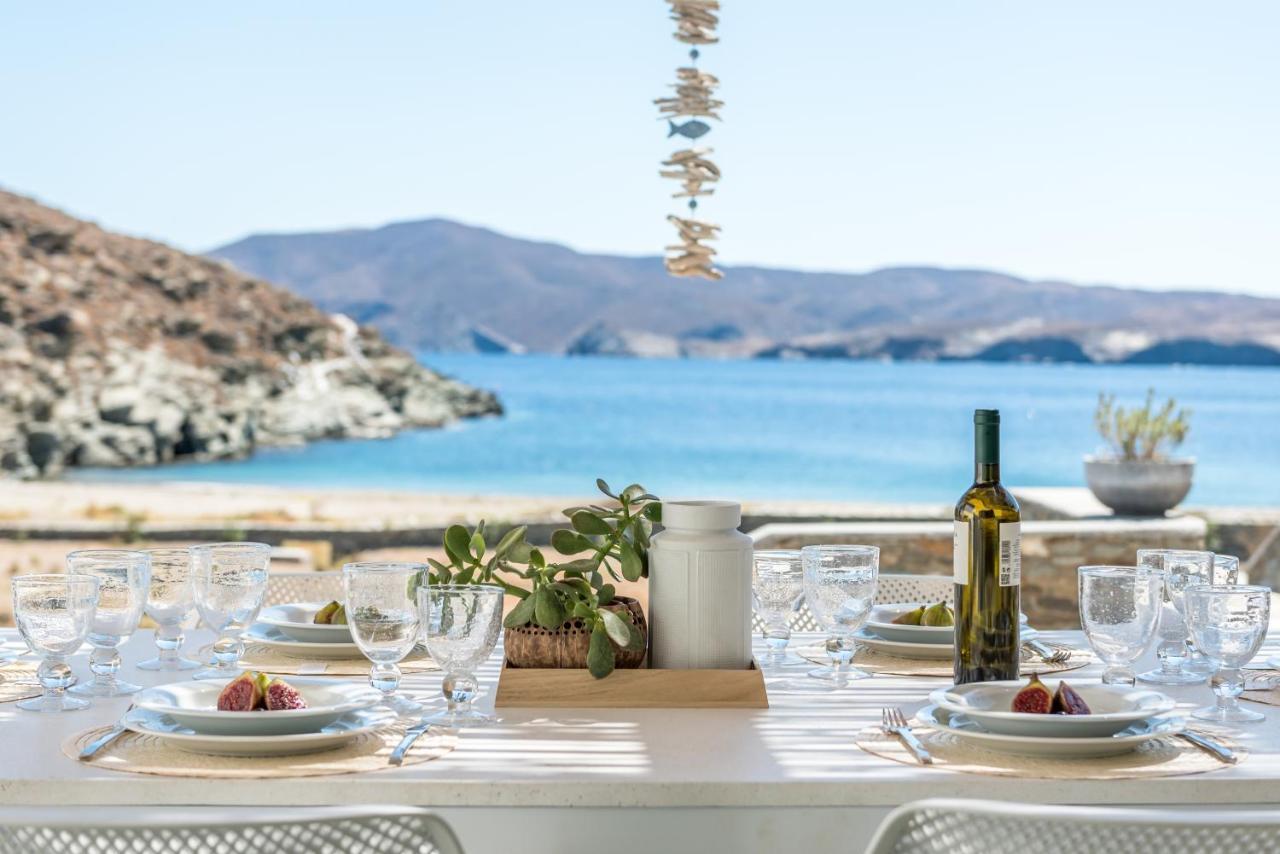 Eneos Kythnos Beach Villas-Executive And Premium Villas Exteriör bild